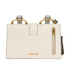 Madras Crossbody, &pound;350, Handbags, Grey/Silver/White, Leather, Back view